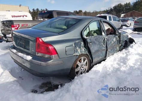 2004 Volvo S60 2.5T Awd из США, поврежденный, VIN YV1RH59H042391919